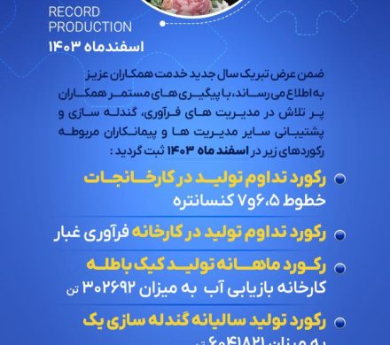 رکود تولید در اسفندماه ۱۴۰۳