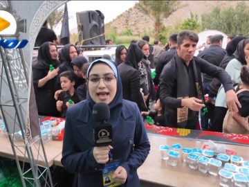 گزارش اختصاصی از حضور شرکت توسعه آهن و فولاد گل گهر در مراسم عزاداری متمرکز گهرپارک