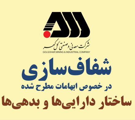 ساختار دارایی ها و بدهی های شرکت معدنی و صنعتی گل گهر قسمت ۲