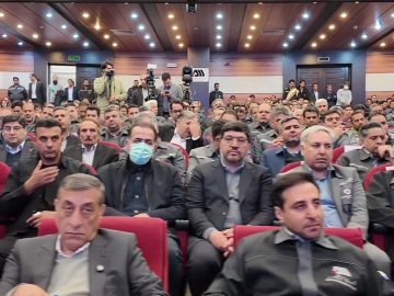 گزارش تصویری مراسم افتتاح پروژه های منطقه گل گهر که با حضور معاون رئیس جمهور